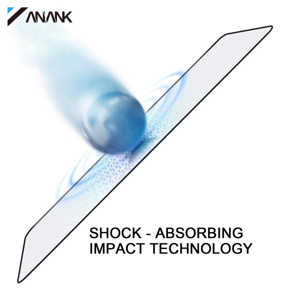 3903288 - Cường lực iPhone 15 Pro Max ANANK trong suốt 2.5D (viền đen) - 7