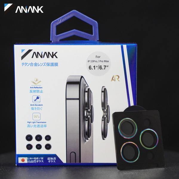 6975593902649 - Dán AR bảo vệ camera iPhone 15 Pro 15 Pro Max ANANK - 2