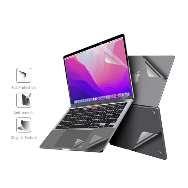 MOC4984 - Bộ dán MacBook Air 15 inch M2 M3 M4 MOCOLL 5 in 1 - 5