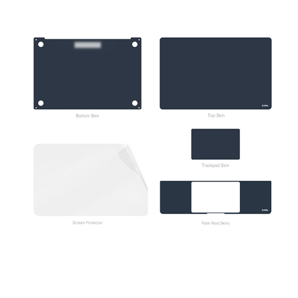 JCP2654 - Bộ dán MacBook Air 15 inch M2 M3 M4 JCPAL 5 in 1 - 6