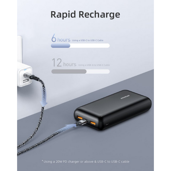 IP20KPDBLK - Pin sạc dự phòng Innostyle PowerMax 20.000 mAh 20W IP20KPD - 3