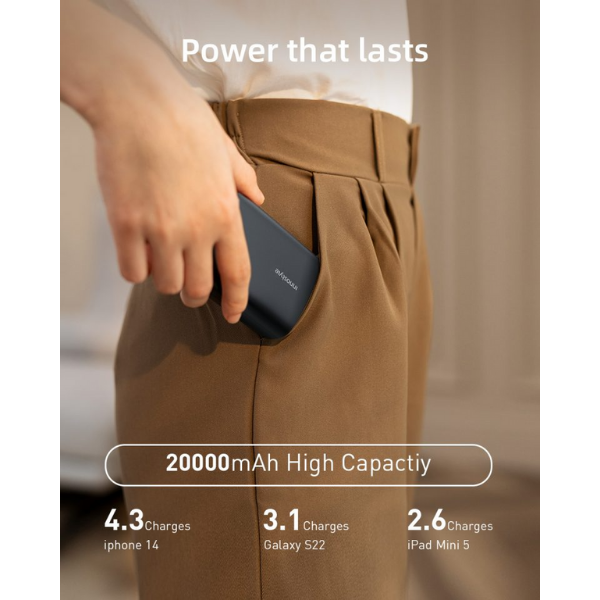 IP20KPDBLK - Pin sạc dự phòng Innostyle PowerMax 20.000 mAh 20W IP20KPD - 4