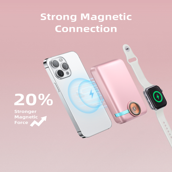 IW202BLK - Pin sạc dự phòng Innostyle 10.000 mAh 20W PowerMag Duo 2 in 1 IW202 - 3