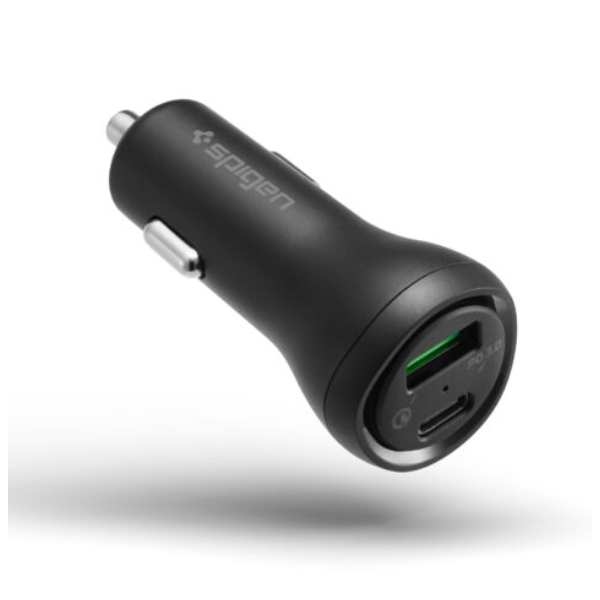 000CP25597 - Tẩu sạc Oto 2 cổng Spigen 27W Type-C PD Steadiboost - 3