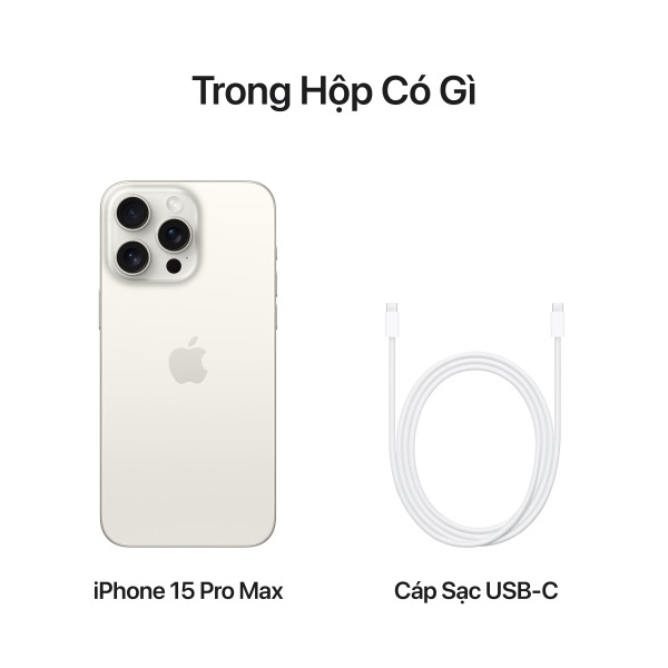 IPHONE 15 PRO MAX 256GB - iPhone 15 Pro Max 256GB - Chính hãng VN A - 3