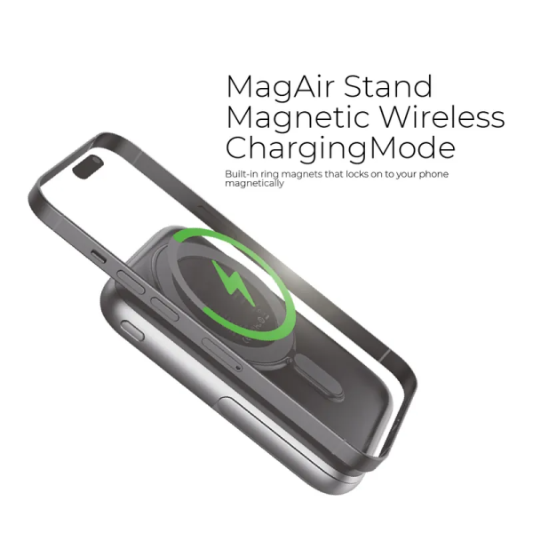 M-MagAir16-GY - Pin sạc dự phòng Mazer 10.000 mAh 20W PD Magnetic - 2