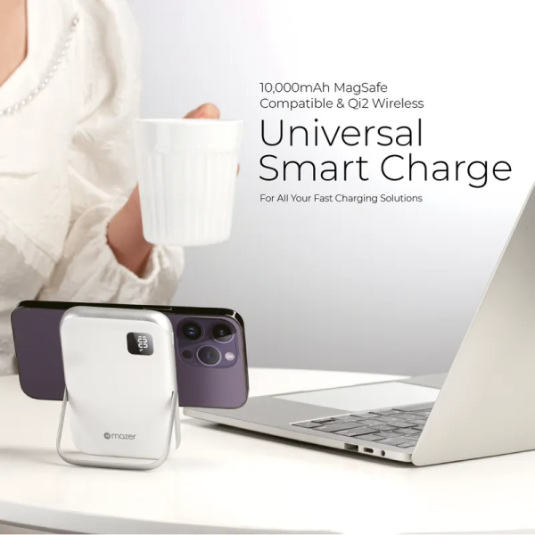 M-MagAir16-GY - Pin sạc dự phòng Mazer 10.000 mAh 20W PD Magnetic - 5