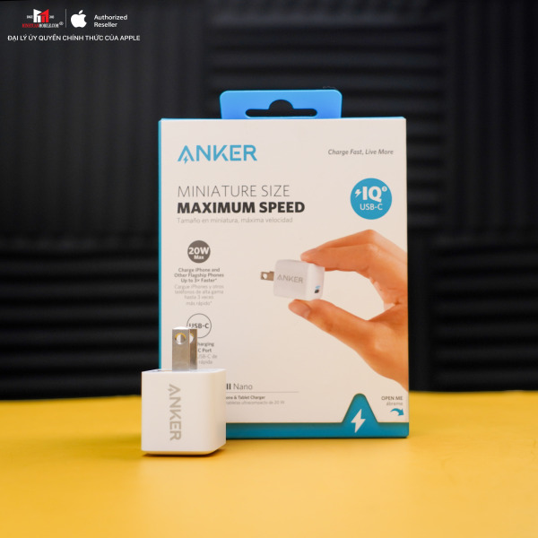 A2633-QSD - Cốc sạc nhanh Anker 20W Type-C Powerport III Nano Qua Sử Dụng - 2