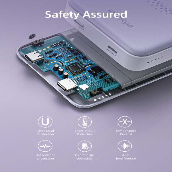 IS20PD-QSD - Pin sạc dự phòng Innostyle 10.000 mAh 20W PowerMag 2 in 1 Stand Qua Sử Dụng - 4