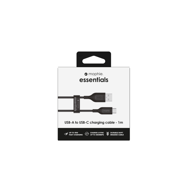 409912190 - Cáp USB-A to Type-C Mophie Essentials 1M - 4
