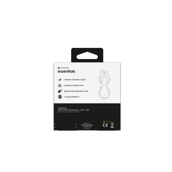 409912190 - Cáp USB-A to Type-C Mophie Essentials 1M - 3