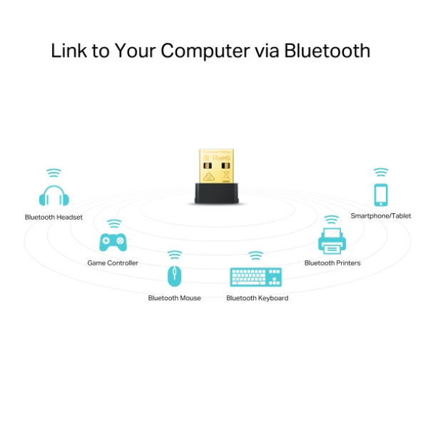 TL-T2UBNANO - Đầu chuyển đổi TP-Link USB Wifi Nano Bluetooth 4.2 AC600 T2UB - 4