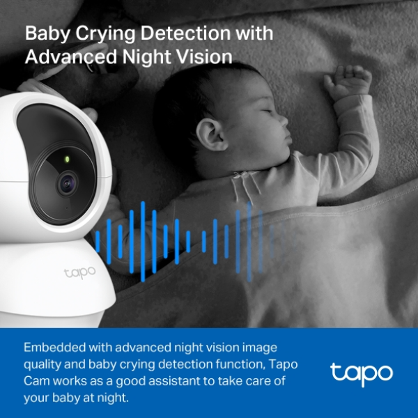 70208225 - Camera IP Wifi TP-Link Tapo C200 360 độ 1080P 2MP - 3