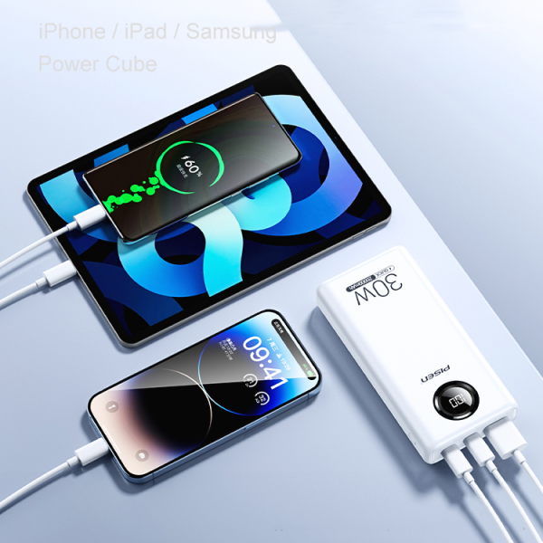 TSD337 - Pin sạc dự phòng Pisen 20.000 mAh 30W Quick Power Cube - 3