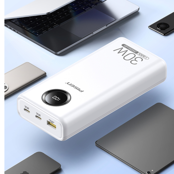 TSD337 - Pin sạc dự phòng Pisen 20.000 mAh 30W Quick Power Cube - 4