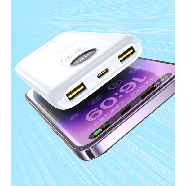 TPD079BK - Pin sạc dự phòng Pisen 10.000 mAh 22.5W Power Round - 5