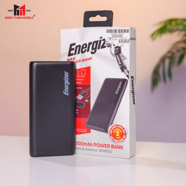 UE10023BK - Pin sạc dự phòng Energizer 10.000 mAh UE10023BK - 7