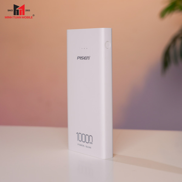 TSD324 - Pin sạc dự phòng Pisen 10.000 mAh 15W Mr White Ultra - 4