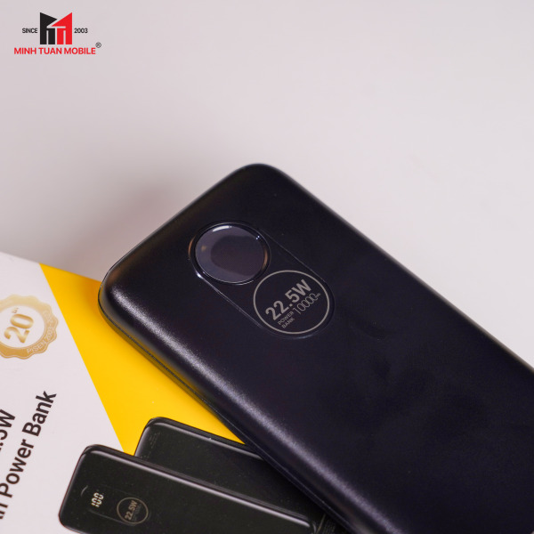 TPD079BK - Pin sạc dự phòng Pisen 10.000 mAh 22.5W Power Round - 11