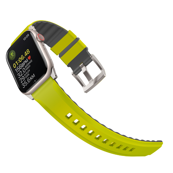 UNIQ49MMLINUSRBLU - Dây đeo Apple Watch 42 44 45 49mm UNIQ Airsoft Silicone Linus - 4