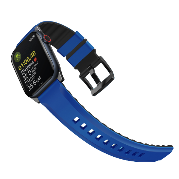 UNIQ49MMLINUSRBLU - Dây đeo Apple Watch 42 44 45 49mm UNIQ Airsoft Silicone Linus - 5