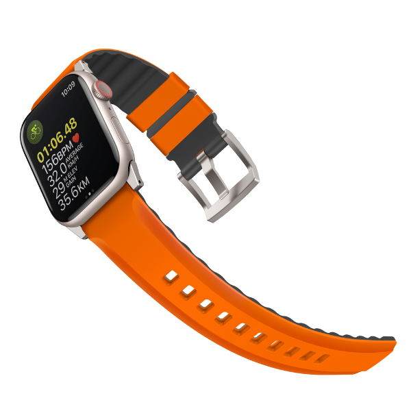 UNIQ49MMLINUSRBLU - Dây đeo Apple Watch 42 44 45 49mm UNIQ Airsoft Silicone Linus - 6