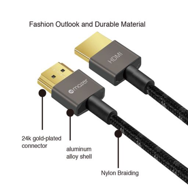 MHDMIUT200 - Cáp chuyển đổi Mazer UltraThin HDMI to HDMI 4K 2m - 2