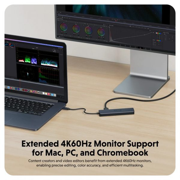 HD4003GL - Hub chuyển đổi HyperDrive Next 7 in 1 Port Type-C HD4003GL - 7
