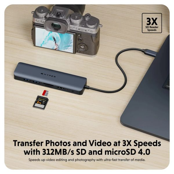 HD4003GL - Hub chuyển đổi HyperDrive Next 7 in 1 Port Type-C HD4003GL - 10