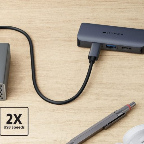 HD4001GL - Hub chuyển đổi HyperDrive Next 4 in 1 Port Type-C HD4001GL - 4