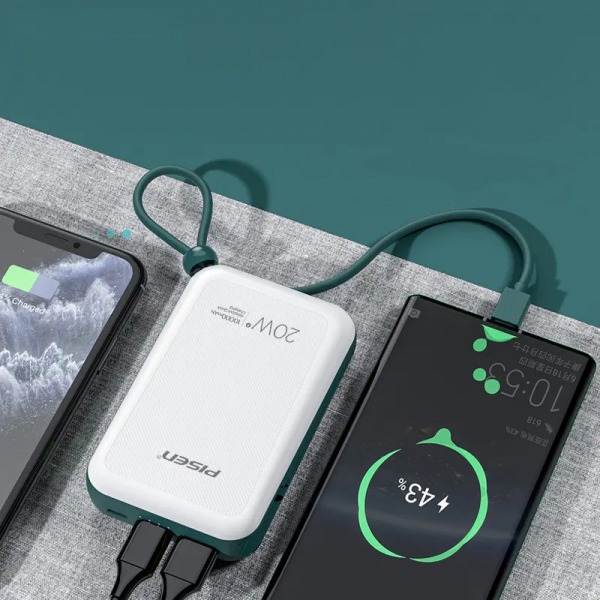 DY13-QSD - Pin sạc dự phòng Pisen 10.000mAh PD 20W Quick Qua Sử Dụng - 3