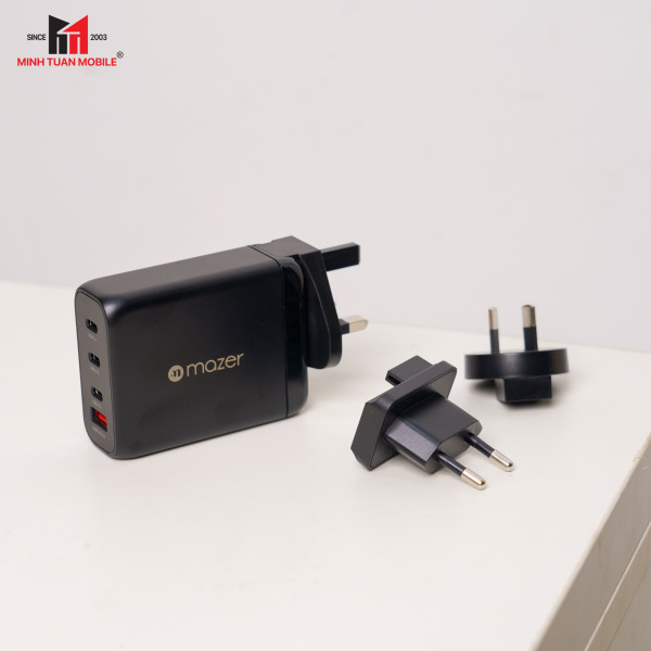 MGAN120WBK - Cốc sạc nhanh Mazer 120W Infinite Boost SuperMINI GaN - 5