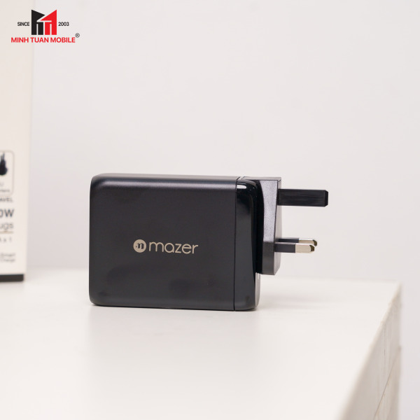 MGAN120WBK - Cốc sạc nhanh Mazer 120W Infinite Boost SuperMINI GaN - 11