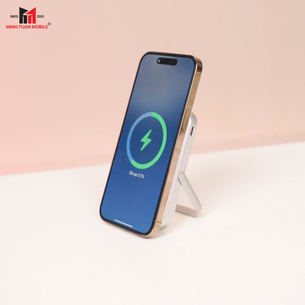 M-MagAir16-GY - Pin sạc dự phòng Mazer 10.000 mAh 20W PD Magnetic - 12