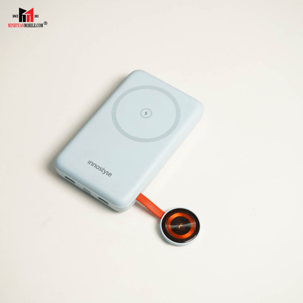 IW202BLK - Pin sạc dự phòng Innostyle 10.000 mAh 20W PowerMag Duo 2 in 1 IW202 - 11