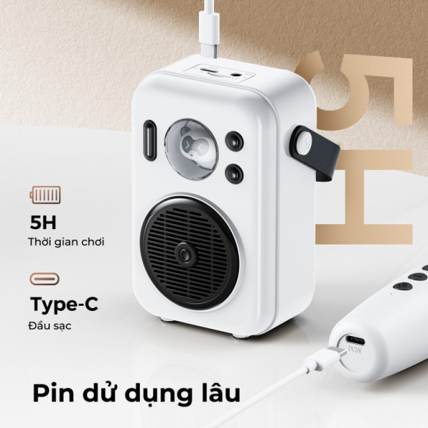 HISINGWHT - Loa Karaoke di động SoundPEATS Hi Singing - 6