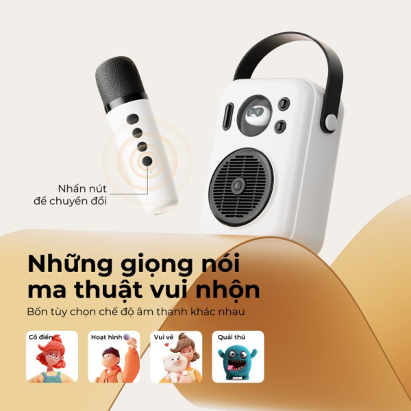 HISINGWHT - Loa Karaoke di động SoundPEATS Hi Singing - 9