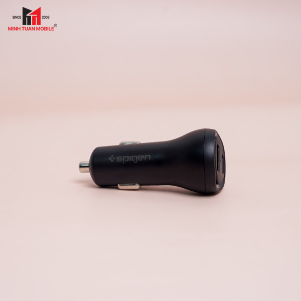 000CP25597 - Tẩu sạc Oto 2 cổng Spigen 27W Type-C PD Steadiboost - 9