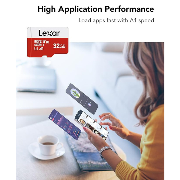 LMSESXX032G-BNAAU - Thẻ nhớ Lexar 32GB Micro SDHC UHS-I 100MB s - 6
