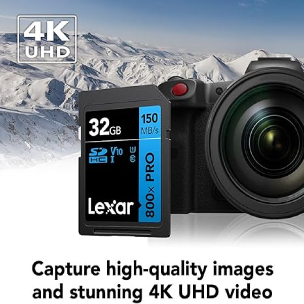 LSD0800P032G-BNNNG - Thẻ nhớ Lexar 32GB 800X Pro SDHC UHS-I 150MB s - 9