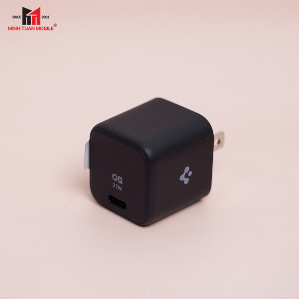 ACH05606 - Cốc sạc nhanh Spigen 27W ArcStation Super Mini - 10