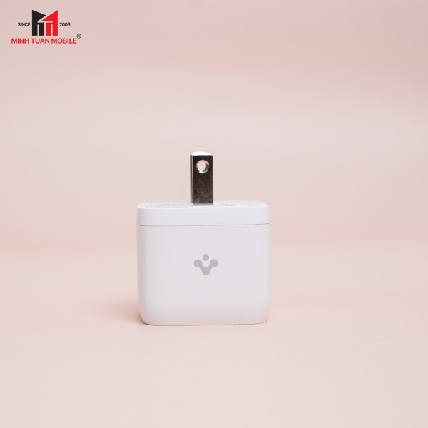 ACH03713 - Cốc sạc nhanh 2 cổng Spigen 35W ArcStation Wall Charger - 10