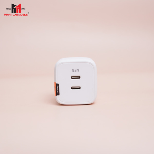 ACH03719 - Cốc sạc nhanh 2 cổng Spigen 65W ArcStation Wall Charger - 7
