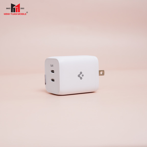 ACH03719 - Cốc sạc nhanh 2 cổng Spigen 65W ArcStation Wall Charger - 11