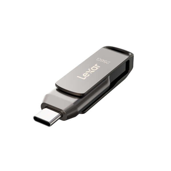 LJDD400256G-BNQNG - USB Lexar 256GB JumpDrive Dual Drive D400 USB 3.1 Type-C - 3
