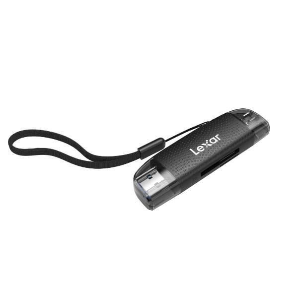 LRW310U-BNBNG - Đầu đọc thẻ nhớ Lexar Dual Slot MicroSD SD Card Reader - 8