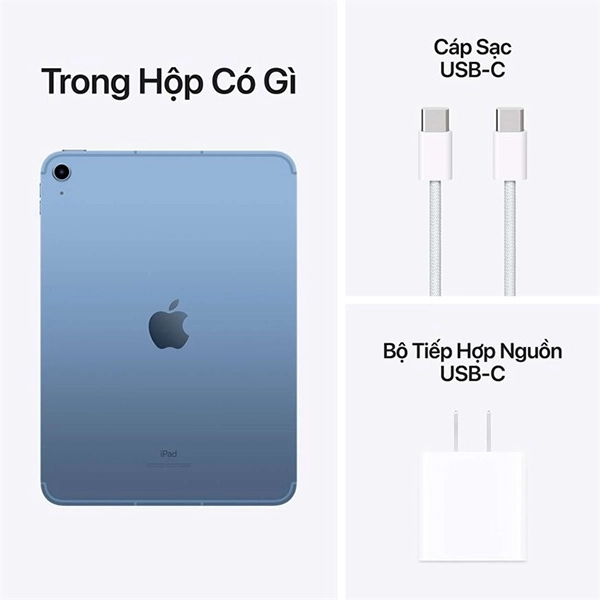 IPAD-GEN-10-2022-WIFI+5G - iPad Gen 10 5G 64GB - Chính hãng VN - 9