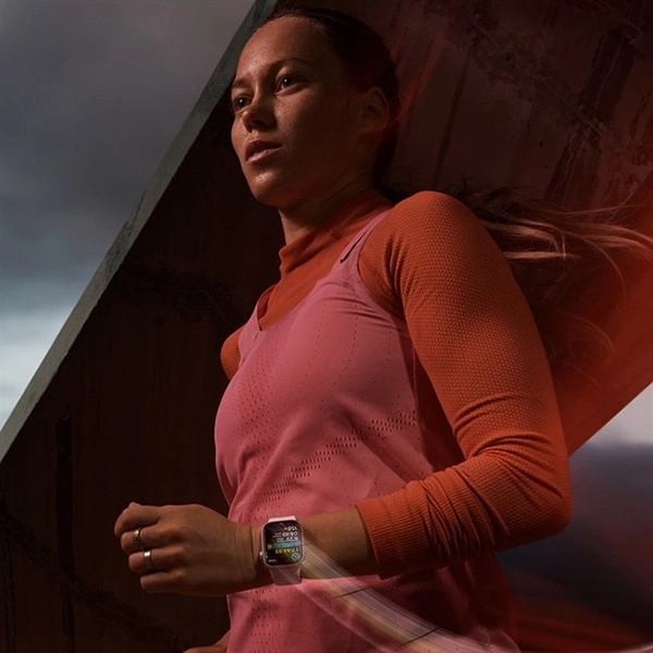 AWS9LTE45MM - Apple Watch S9 LTE 45mm Viền Nhôm Dây Cao Su - Chính hãng VN A (Size M L) - 2