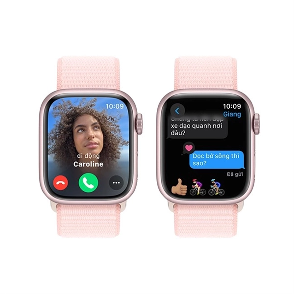 AWS9LTE45MM - Apple Watch S9 LTE 45mm Viền Nhôm Dây Cao Su - Chính hãng VN A (Size M L) - 4