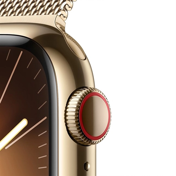 AWS9LTE45MMS - Apple Watch S9 LTE 45mm viền thép dây thép - Chính hãng VN A - 3